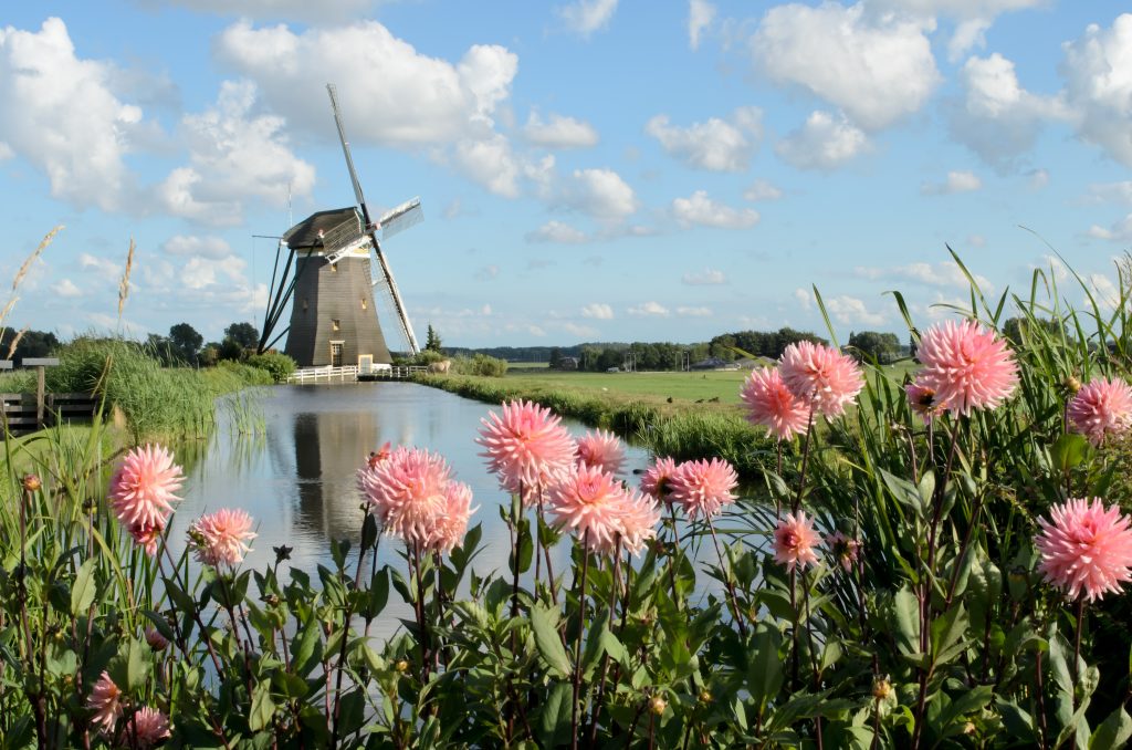 Windmills in Holland