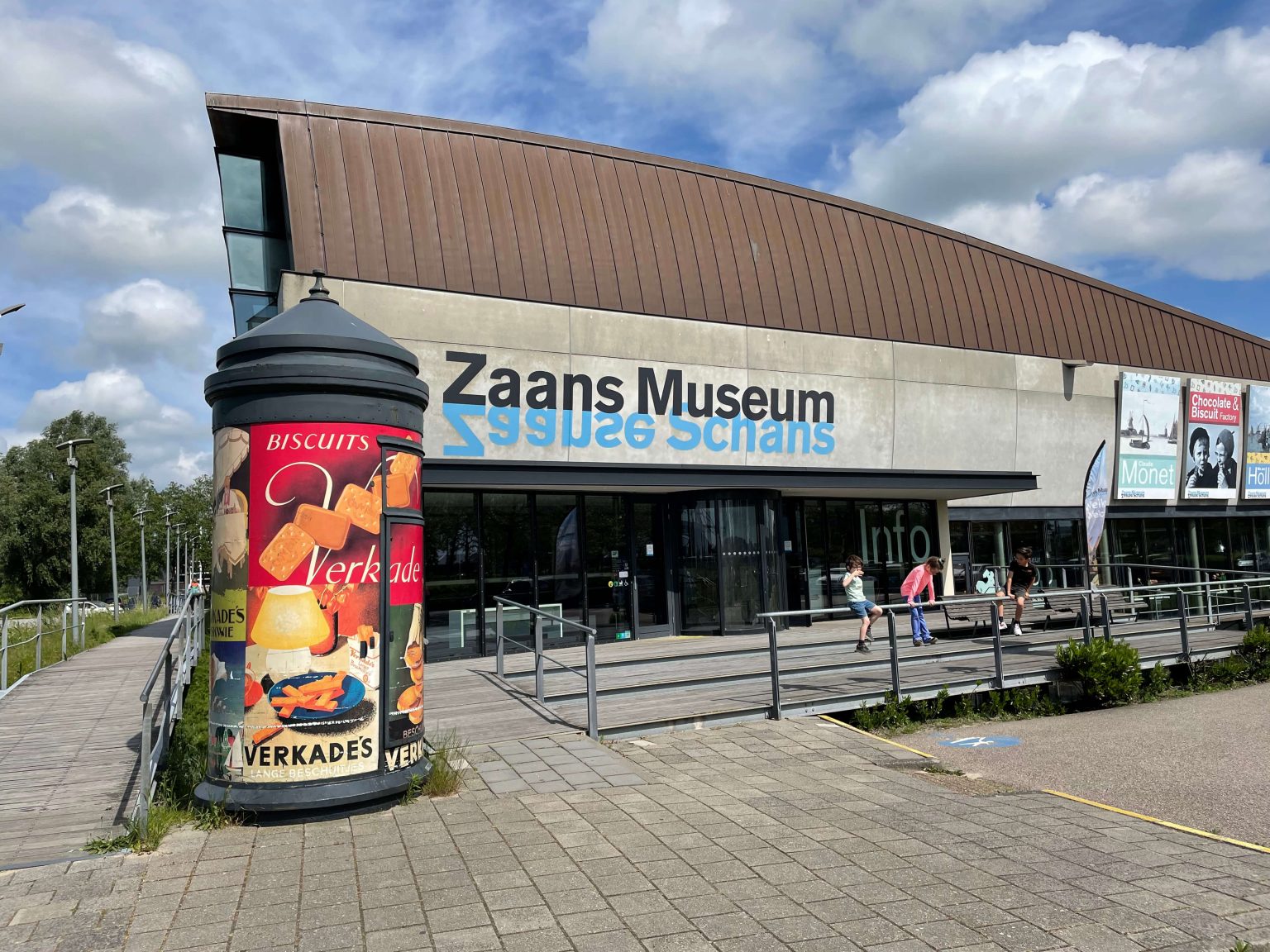 Entrance of the Zaans Museum