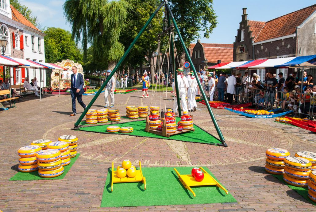 Cheese market edam Amsterdam holland